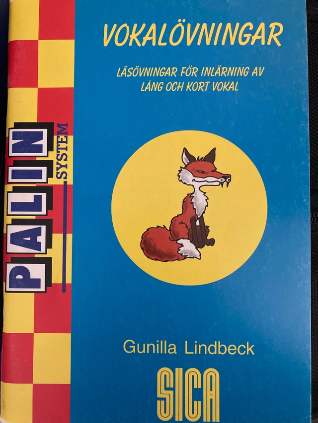 Vokalövningar : läsövningar för inlärningar och träningar av lång och kort vokal; Gunilla Lindbeck; 1995