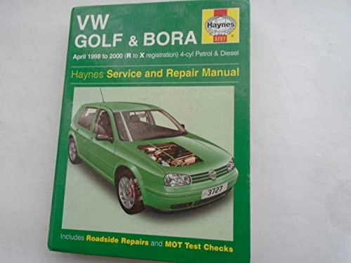 VW Golf & Bora: gör-det-själv handbok : [april1998 till 2000 4-cylindriga bensin- och dieselmotorer]; Peter Gill; 2002