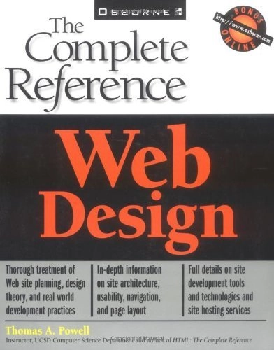 Web design : the complete reference; Thomas A. Powell; 2000