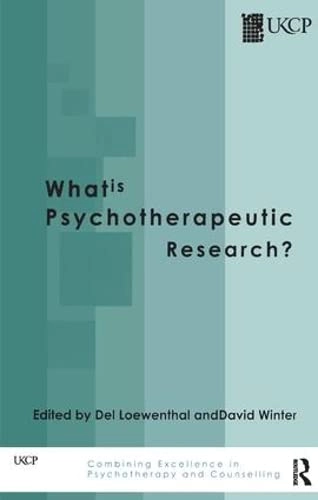 What is psychotherapeutic research?; Del Loewenthal, David Winter; 2006