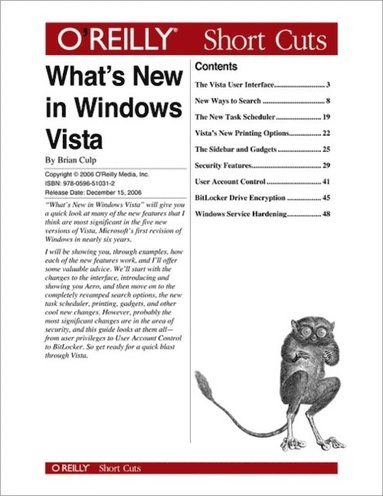 What's New in Windows Vista?; Brian Culp; 2006