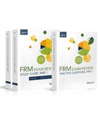Wiley 2019 Part I FRM Exam Study Guide & Practice Question Pack; Wiley; 2019