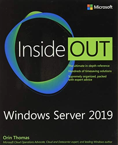 Windows Server 2019 inside out; Orin Thomas; 2020
