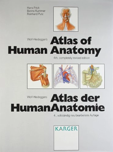 Wolf-Heidegger's atlas of human anatomy : Wolf-Heideggers Atlas der Humananatomie; Hans Frick, Gerhard Wolf-Heidegger; 1990