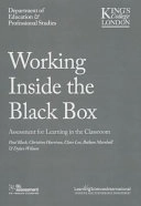 Working Inside the Black Box; Christine Harrison, Paul Black, Clare Lee; 2014