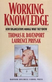 Working knowledge : how organizations manage what they know; Thomas H. Davenport; 1998