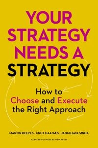 Your strategy needs a strategy : how to choose and execute the right approach; Martin Reeves; 2015