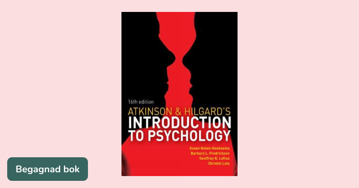 INTRODUCTION TO PSYCHOLOGY 第16版 Atkinson & Hilgard's Introduction to psychology - ISBN