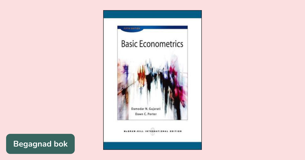 Basic econometrics - ISBN 9780071276252 | Studentapan