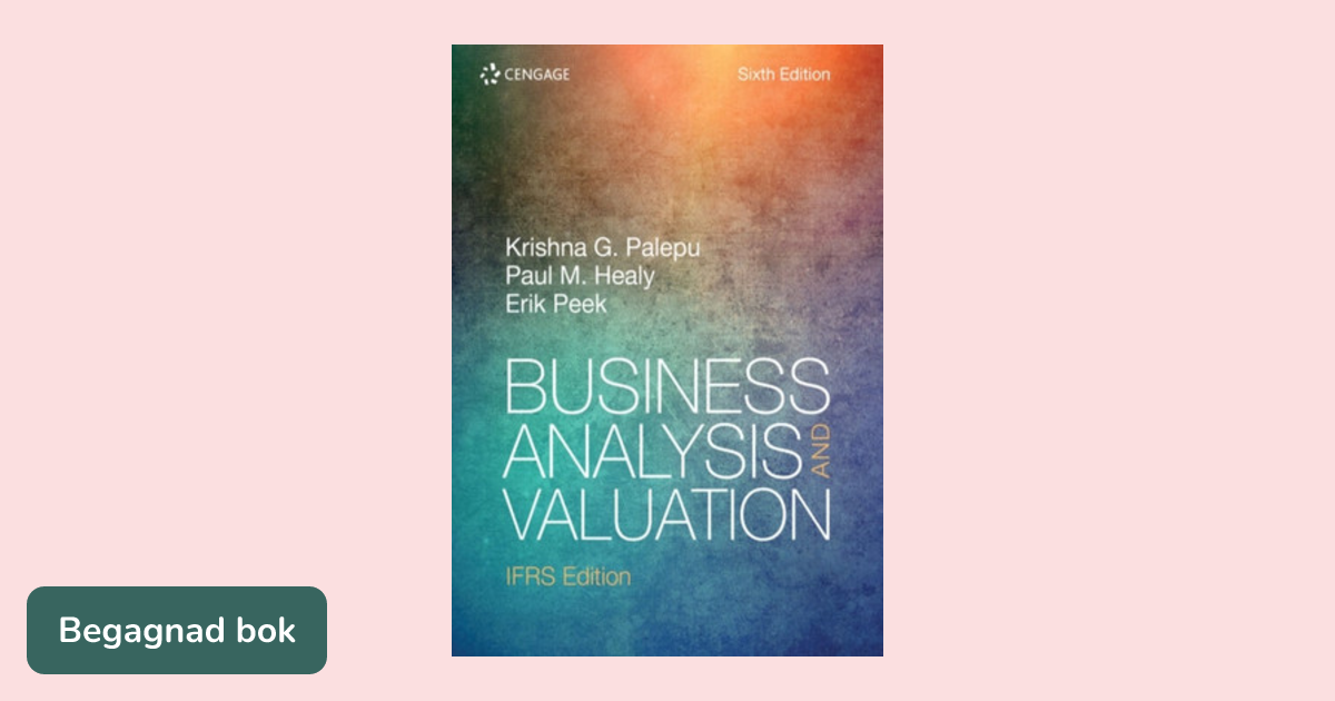 洋書 Business Analysis and Valuation: IFRS Business Analysis and Valuation: IFRS edition: 9781473758421