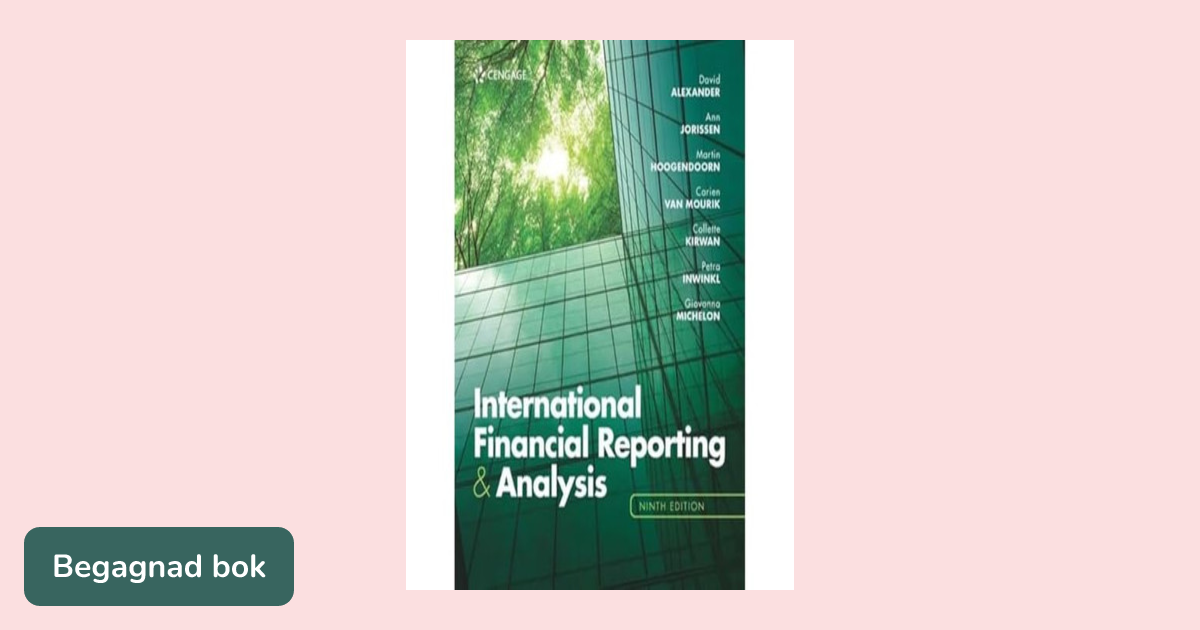 International financial reporting and analysis - ISBN