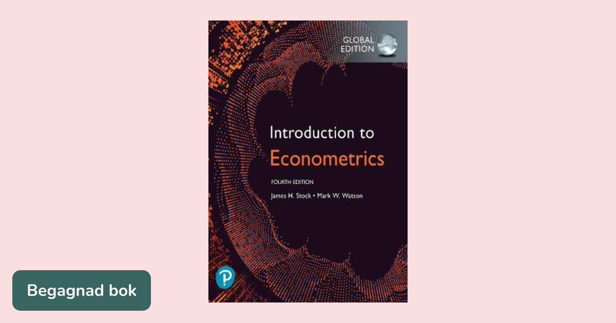 Introduction to econometrics - ISBN 9781292264455 | Studentapan