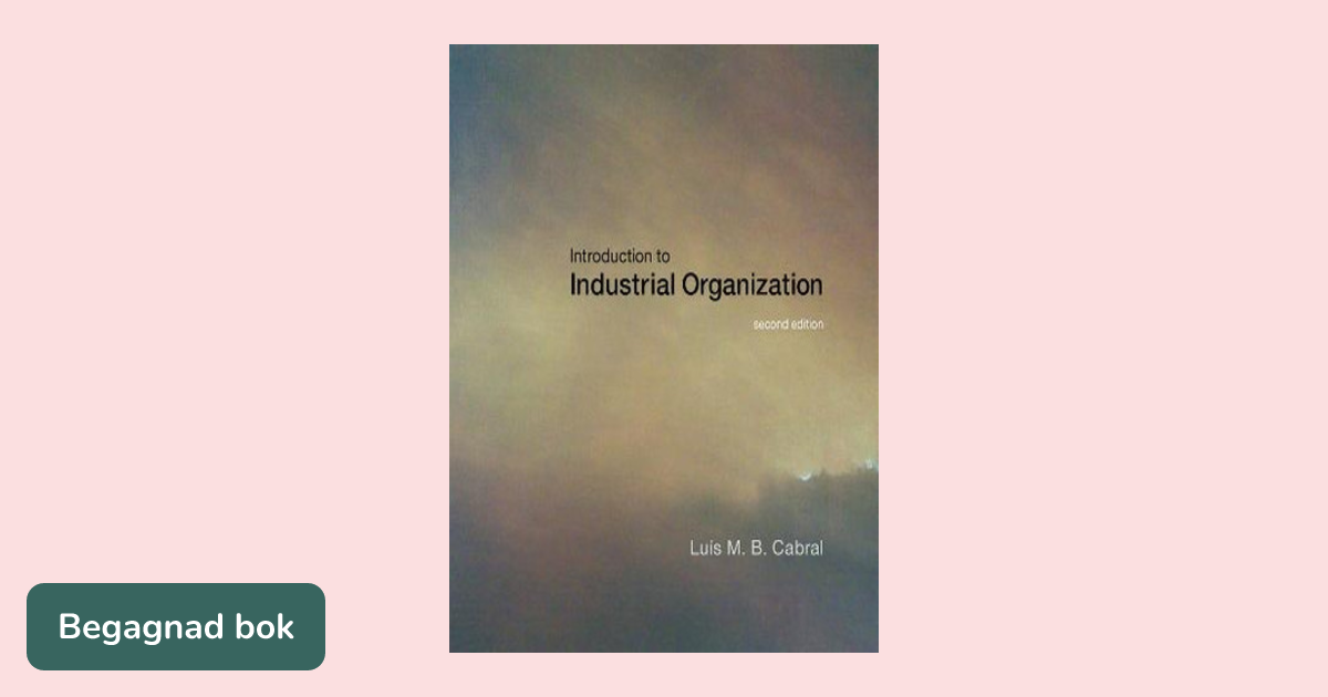 Introduction to industrial organization - ISBN 9780262035941
