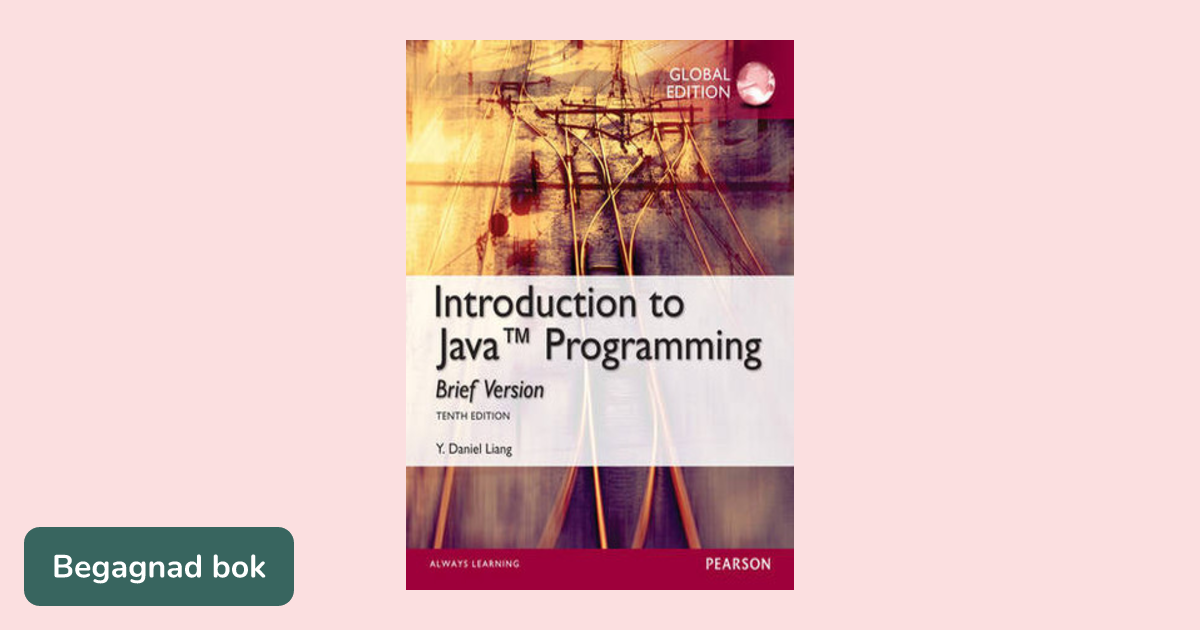 Introduction to Java programming : brief version - ISBN 9781292078564 ...