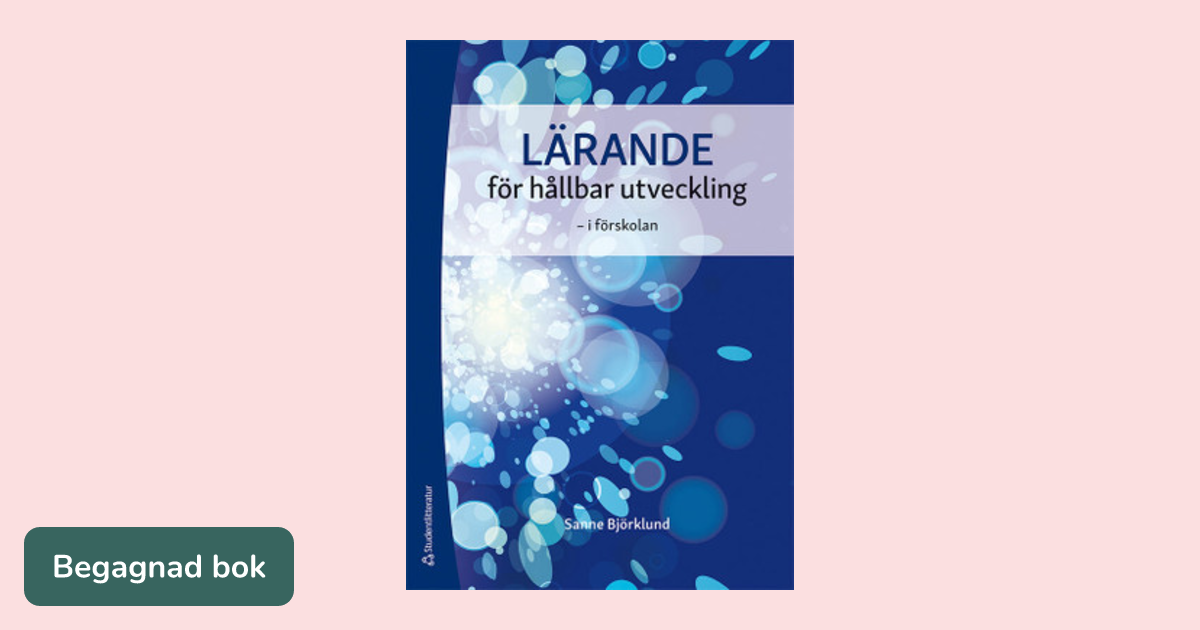 Larande For Hallbar Utveckling Sanne Bjorklund