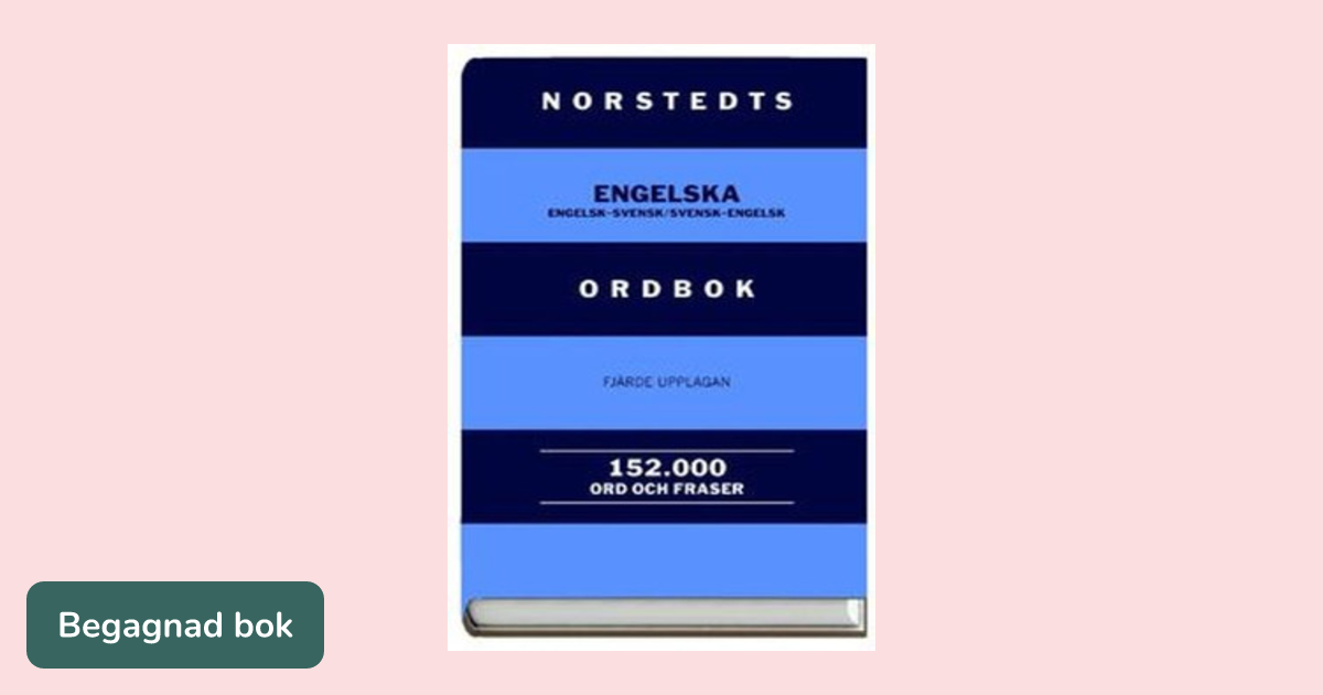 スウェーデン語辞書「Norstedts engelska ordbok」 Norstedts Comprehensive English-Swedish Swedish-English Di