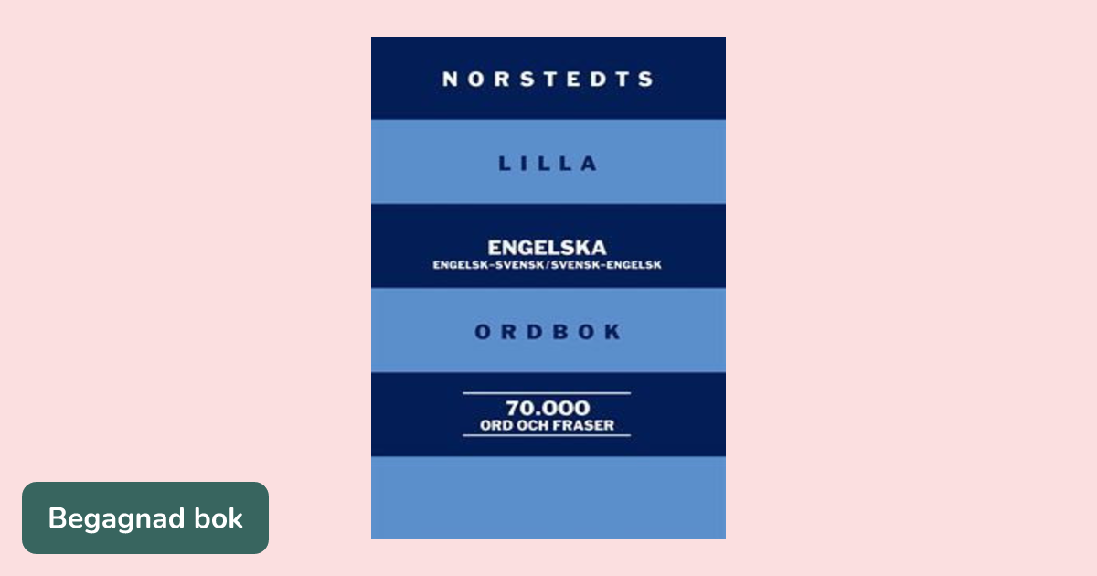 スウェーデン語辞書「Norstedts engelska ordbok」 Amazon.com: Norstedts engelska ordbok: Engelsk-Svensk