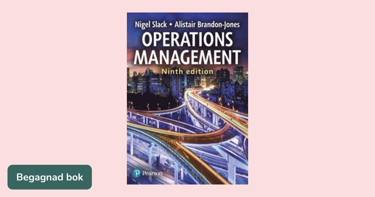 Operations management - ISBN 9781292253961 | Studentapan