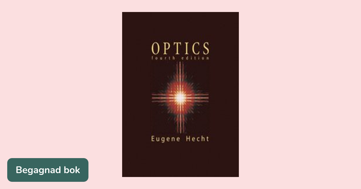 Optics - ISBN 9780321188786 | Studentapan