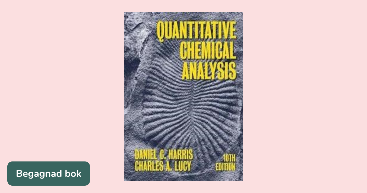 Quantitative Chemical Analysis - ISBN 9781319324506 | Studentapan