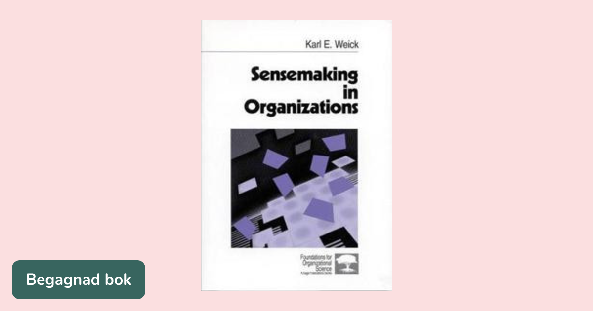Sensemaking in organizations - ISBN 9780803971776 | Studentapan