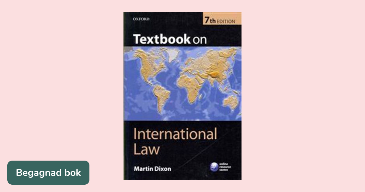 Textbook on international law - ISBN 9780199574452 | Studentapan