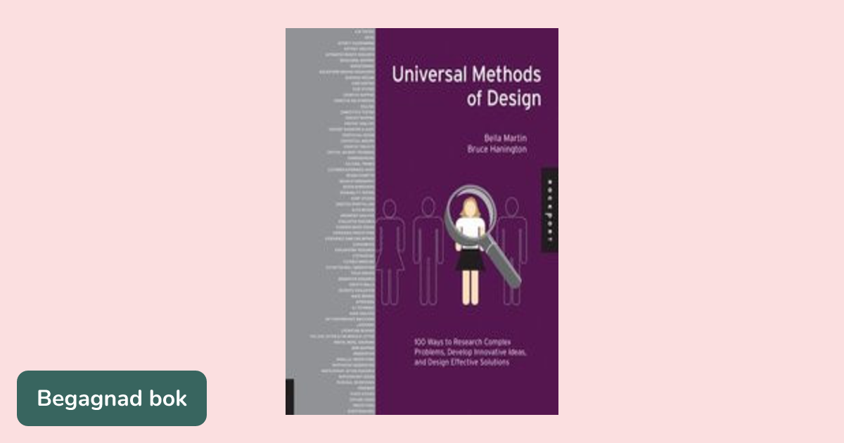 Universal methods of design : 100 ways to research complex problems ...
